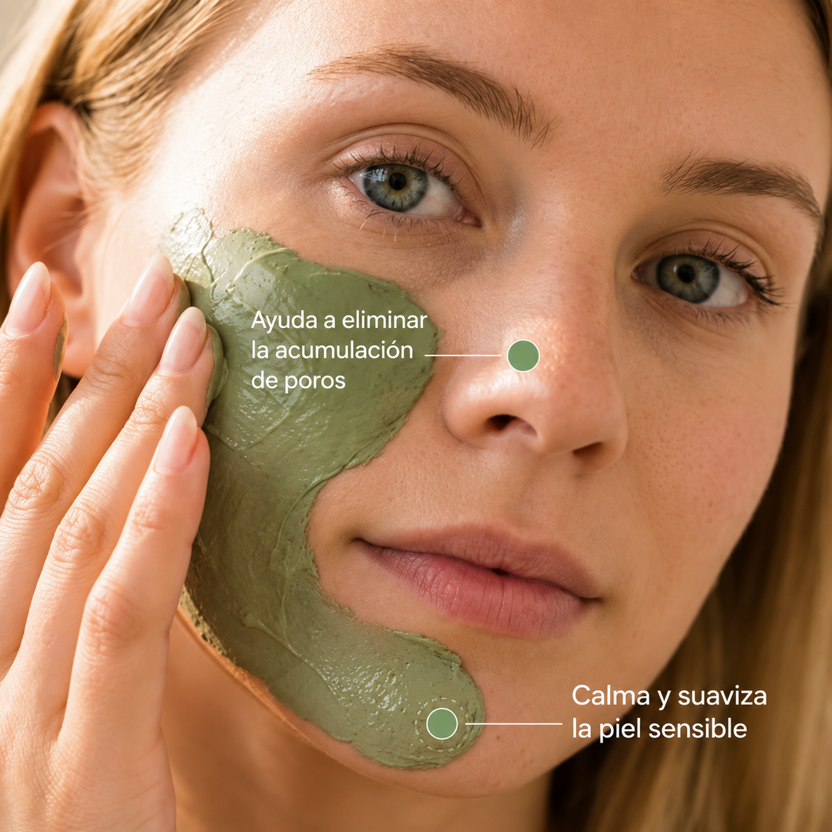 AUVEN™ Mascarilla Facial Burbujeante de Albahaca Sagrada + PHA
